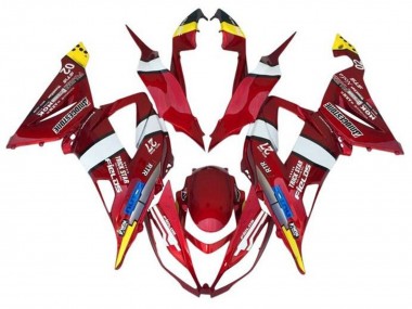 2013-2018 Kawasaki ZX6R Motorcycle Fairings - Red Yellow White Blue Canada