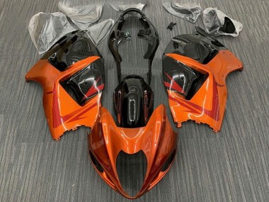 1996-2007 Suzuki GSXR1000 Motorcycle Fairings - Orange Black Red Canada