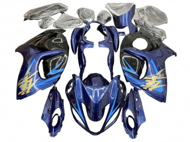 2008-2020 Blue Black Light Blue Gold Suzuki GSXR 1300 Hayabusa Motorcycle Fairings Canada