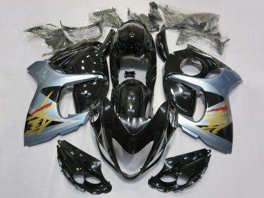 2008-2020 Glossy Black Light Blue Gold Suzuki GSXR 1300 Hayabusa Motorcycle Fairings Canada