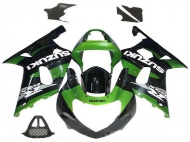 2000-2002 Suzuki GSXR1000 Motorcycle Fairings - Green Glossy Black Grey White Canada