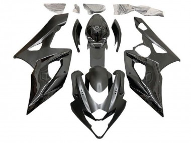 2005-2006 Suzuki GSXR 1000 Motorcycle Fairings - Glossy Black Half Matte Black Canada