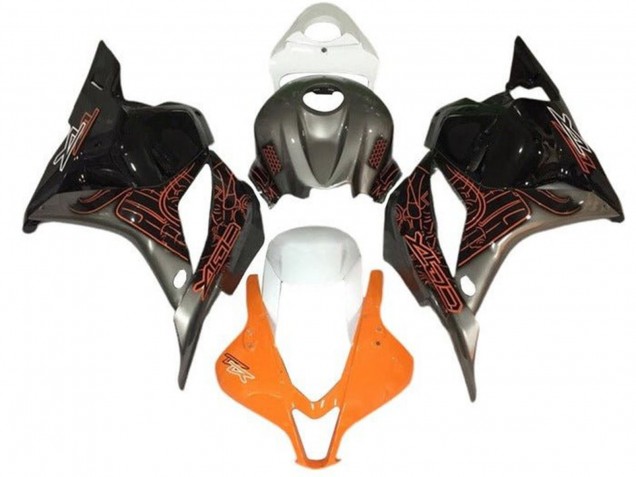 2005-2006 Suzuki GSXR 1000 Motorcycle Fairings - Orange Silver Black White Canada