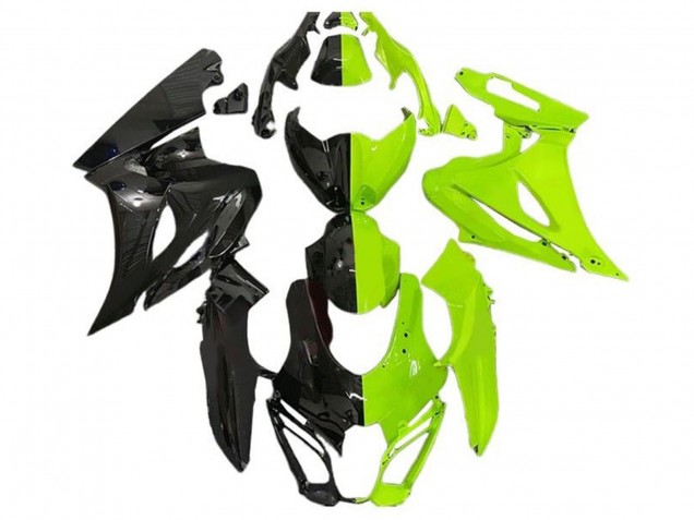 2017-2025 Suzuki GSXR1000 Motorcycle Fairings - Black Neon Green Canada