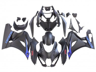 2017-2024 Suzuki GSXR1000 Motorcycle Fairings - Matte Black Blue Canada