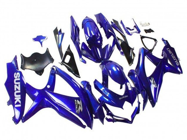 2008-2010 Suzuki GSXR 600 / GSXR 750 Motorcycle Fairings - Blue Canada