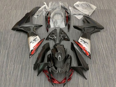 2011-2024 Suzuki GSXR 600 / GSXR 750 Motorcycle Fairings - Black Silver Red Matte Black Canada