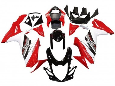 2011-2024 Suzuki GSXR 600 / GSXR 750 Motorcycle Fairing - Red White Black Canada