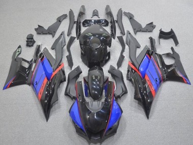 2019-2021 Yamaha YZF R3/R25 Motorcycle Fairings - Blue Red Glossy Black Canada