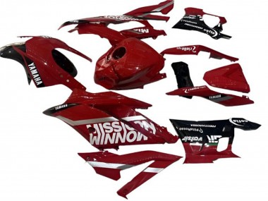 2022-2024 Yamaha YZF R3/R25 Motorcycle Fairings - Red Black Valsir Canada