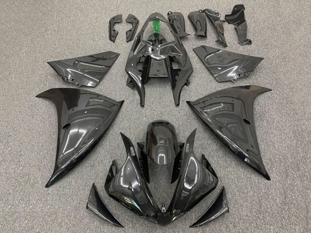 2009-2011 Yamaha YZF 1000 R1 Motorcycle Fairings - Faux Carbon Fiber Canada