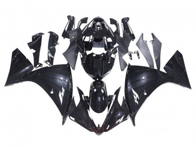 2009-2011 Yamaha YZF 1000 R1 Motorcycle Fairings - Glossy Black Canada