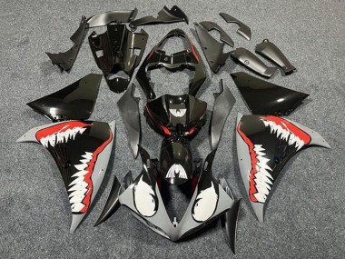 2009-2011 Yamaha YZF 1000 R1 Motorcycle Fairings - Grey Black Red White Shark Canada