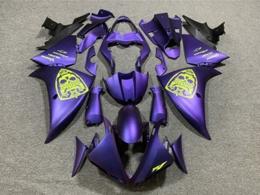 2009-2011 Yamaha YZF 1000 R1 Motorcycle Fairings - Purple Neon Yellow Canada