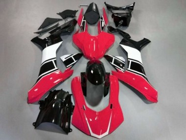 2015-2019 Yamaha YZF 1000 R1 Motorcycle Fairing - Red White Glossy Black Canada