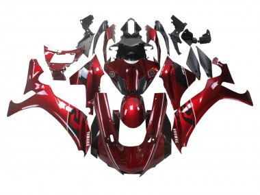 2020-2025 Yamaha YZF 1000 R1 Motorcycle Fairings - Red White Black Stripe Canada