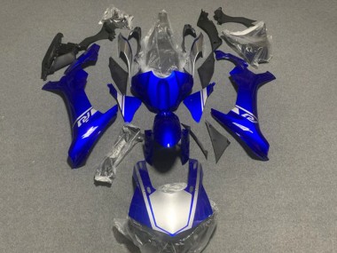 2020-2025 Yamaha YZF 1000 R1 Motorcycle Fairings - Blue Silver Canada