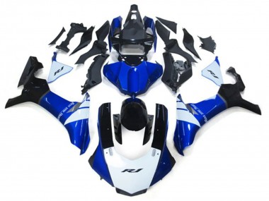 2020-2025 Yamaha YZF 1000 R1 Motorcycle Fairing Kits - White Blue Glossy Black Canada