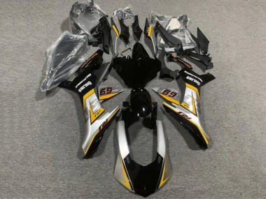2020-2025 Yamaha YZF 1000 R1 Motorcycle Fairings - Silver Yellow Glossy Black Canada