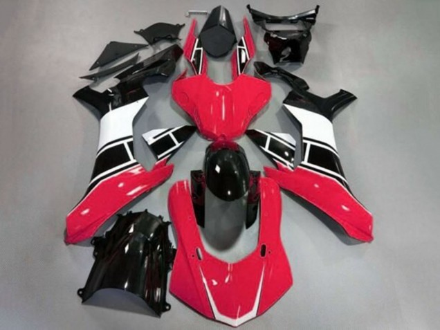 2020-2025 Yamaha YZF 1000 R1 Motorcycle Fairings - Red White Glossy Black Canada