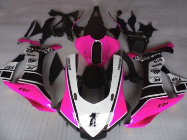 2020-2025 Yamaha YZF 1000 R1 Motorcycle Fairings - Pink White Glossy Black Canada