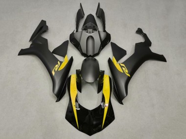 2020-2025 Yamaha YZF 1000 R1 Motorcycle Fairings - Glossy Black Matte Black Yellow Canada