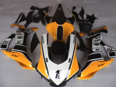 2020-2025 Yamaha YZF 1000 R1 Motorcycle Fairings - Orange White Black Canada