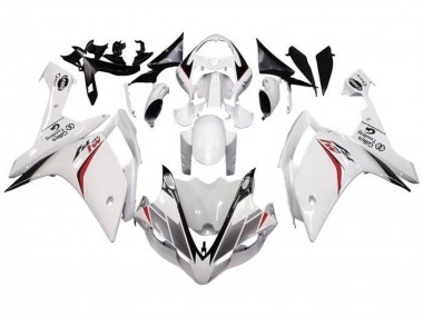 2007-2008 Yamaha YZF 1000 R1 Motorcycle Fairing - White Red Black Stripe Canada