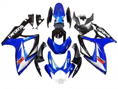 2006-2007 Suzuki GSXR 600 / GSXR 750 Motorcycle Fairings - Blue White Black Red Canada