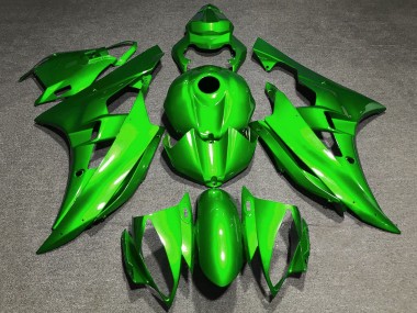 2006-2007 Yamaha YZF R6 Motorcycle Fairings - Green Canada