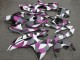 2008-2016 Yamaha YZF R6 Motorcycle Fairings - White Pink Grey Black Camouflage Canada