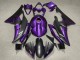 2008-2016 Yamaha YZF R6 Motorcycle Fairing - Purple Matte Black Canada