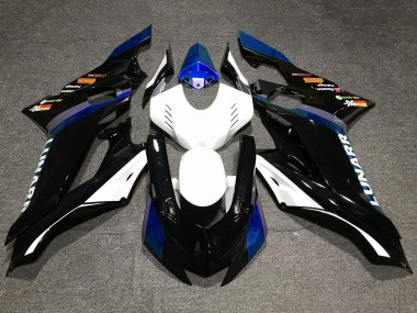 2017-2023 Yamaha YZF R6 Motorcycle Fairings - White Blue Glossy Black Canada