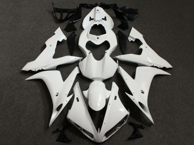 2005 Yamaha YZF R6 Motorcycle Fairings - White Canada