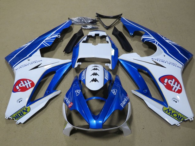 2006-2008 Triumph Daytona 675 Triple Motorcycle Fairings - White Blue Canada
