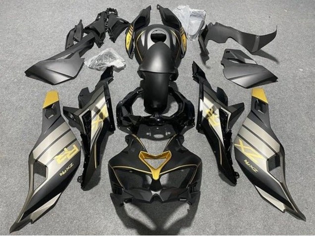2019-2025 Kawasaki ZX4R ZX-4RR Motorcycle Fairings - Matte Black Glossy Black Grey Gold Canada