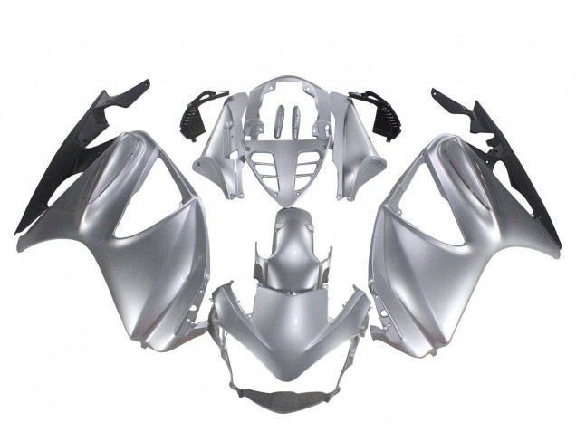 2002-2016 Honda ST1300 Motorcycle Fairings - Silver Matte Black Canada