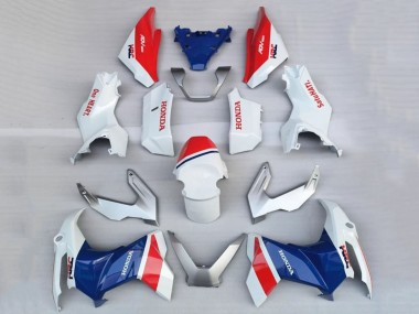 2022-2024 Honda ADV160 Motorcycle Fairings - White Red Blue HRC Canada