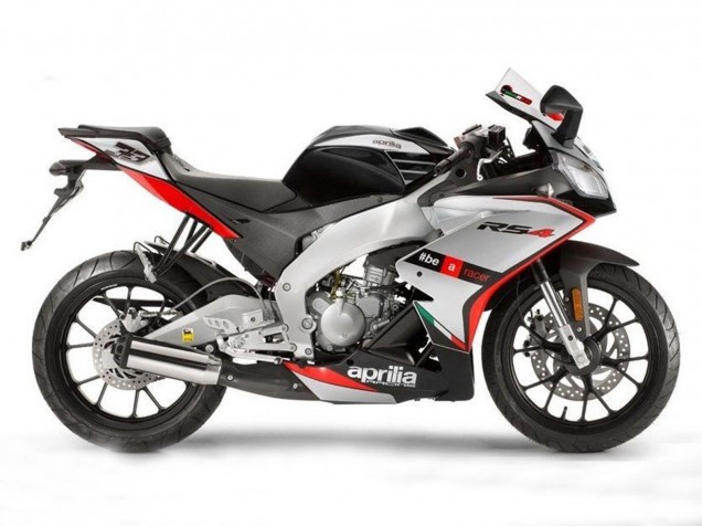 2012-2019 Aprilia RS4 50 125 Motorcycle Fairings - Silver Red Black Canada
