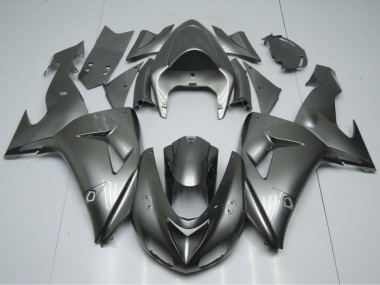 2006-2007 Kawasaki ZX10R Motorcycle Fairings - Glossy Grey Canada