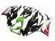 2019-2022 Kawasaki ZX6R Motorcycle Fairings - Green Glossy Black White Red Canada