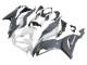 2019-2022 Kawasaki ZX6R Motorcycle Fairings - White Grey Green Canada