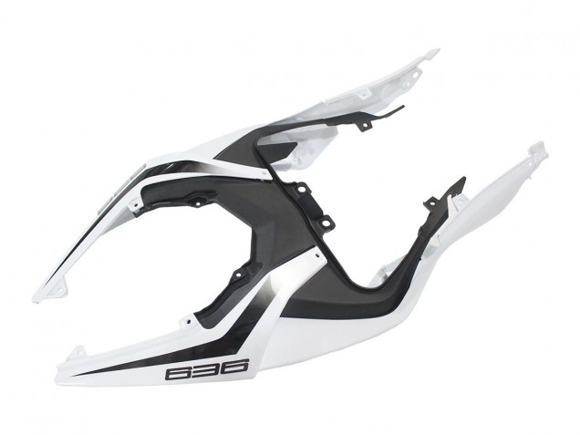 2019-2022 Kawasaki ZX6R Motorcycle Fairings - White Grey Green Canada