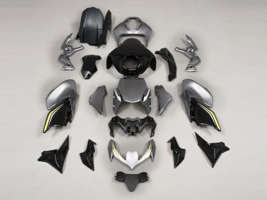 2020-2024 Kawasaki Z900 Motorcycle Fairings - Grey Black Canada