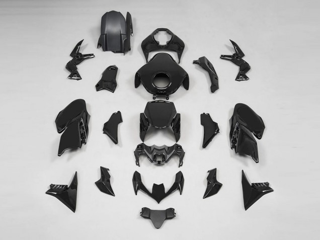 2020-2024 Kawasaki Z900 Motorcycle Fairings - Glossy Black Canada