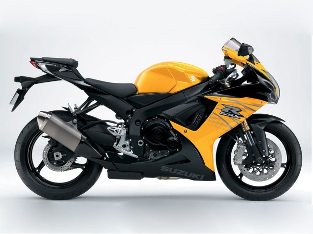 2011-2024 Suzuki GSXR 600/750 Motorcycle Fairings - Yellow Canada