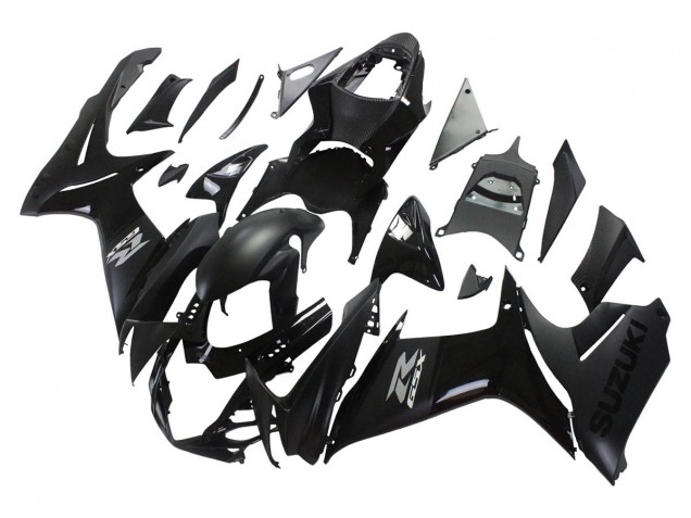 2011-2024 Suzuki GSXR 600/750 Motorcycle Fairings - Matte Black Glossy Black Canada