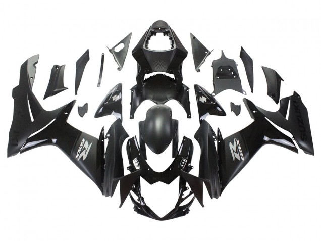 2011-2024 Suzuki GSXR 600/750 Motorcycle Fairings - Matte Black Glossy Black Canada