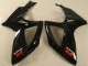 2006-2007 Suzuki GSXR 600/750 Motorcycle Fairing - Glossy Black Canada