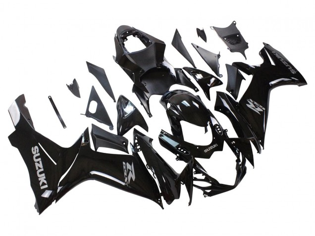 2011-2024 Suzuki GSXR 600/750 Motorcycle Fairings - Glossy Black Canada